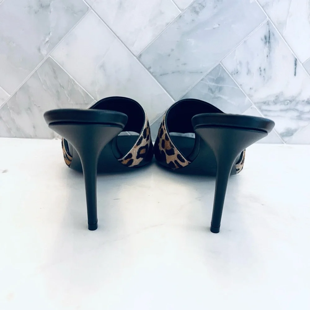 NWT RARE AUTHENTIC LOUIS VUITTON LEOPARD REVIVAL MULE FULL SET - Picture 7 of 8